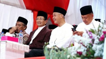 Ganjar Pranowo dan Nasaruddin Umar berada di Manado. Foto : Ist