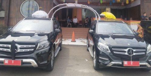 Mobil dinas Guberlur dan Wakil Gubernur Lampung. Foto : Ist