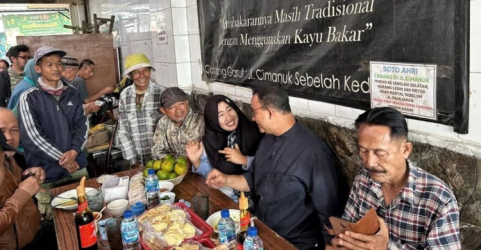 Anies Baswedan saat berada di Garut. Foto ; Ist