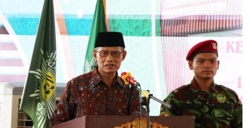 Ketua Umum Pengurus Pusat PP Muhammadiyah Haedar Nashir. Foto : Ist