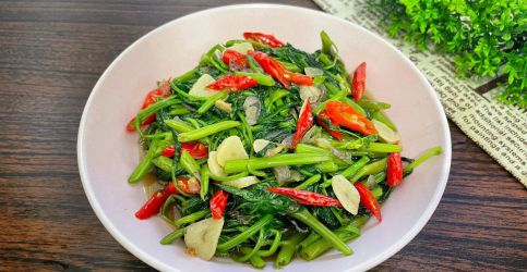 Masakan olahan dari Kangkung. Foto : Ist