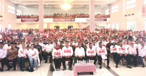 Relawan Jokowi saat kumpul di Bogor. Foto : Ist