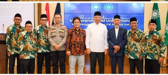 Institut Teknologi dan Bisnis Ahmad Dahlan Jakarta dan Pimpinan Daerah Muhammadiyah Tangerang Selatan jalin Kerjasama yang berlangsung dengan penandatanganan Memorandum of Understanding (MoU).(dra)