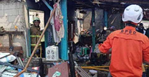 Ilustrasi kebakaran rumah. Foto : Ist