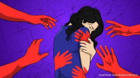 Ilustrasi kekerasan seksual.(Istimewa)