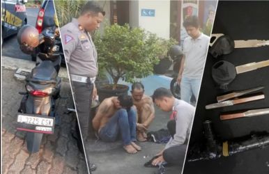 Pelaku pencurian kendaraan bermotor (Ranmor) kembali beraksi, kali ini di area parkir Klinik Hewan Satwagia Jalan Raya Pondok Jaya, Kelurahan Pondok Jaya, Kecamatan Pondok Aren, Minggu (19/10), malam.(dra)