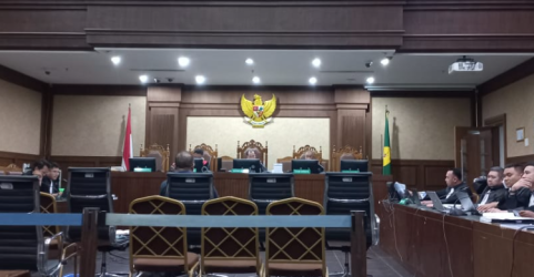 Suasana sidang kasus BTS. Foto : Ist