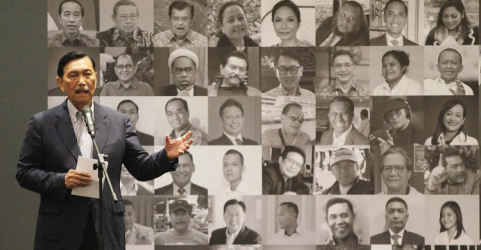 Menko Marves luhut Binsar Pandjaitan. (Ist)