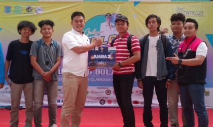 Mahasiswa UMJ berhasil meraih juara 2 dalam kejuaran Mobile Legends, yang diselenggarakan para pekan pemuda.(dra)