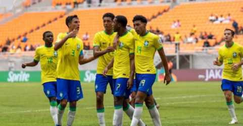 Skuad Brazil muda. Foto : Ist