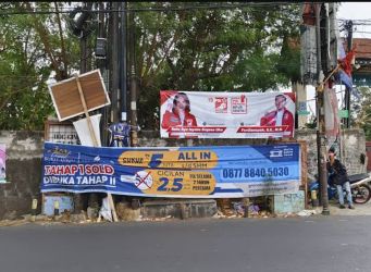 KPU Kota Tangsel akan lakukan penetapan titik Kampanye untuk Pemilu 2024, di Kota Tangsel.(dra)