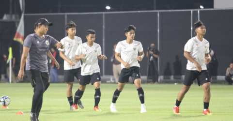 Sesi latihan PSSI U-17. Foto : Ist