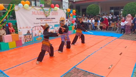 Seluruh siswa-siswi di sekolah tersebut pun tampak antusias mengikuti rangkaian acara, Setu, Tangerang Selatan, Kamis (7/12/2023). (tangselpos.id/ist)