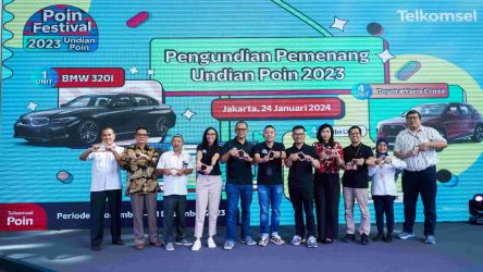 Poin Festival 2023 resmi sampai pada puncaknya dengan dilakukannya pengundian dan pengumuman para pemenang Undian Poin Festival 2023, di Jakarta, Rabu (24/1/2024).(Istimewa)
