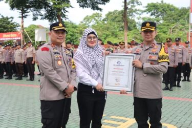 Awal tahun 2024 Polres Tangerang Selatan (tangsel) mendapatkan penghargaan dari Tim Reaksi Cepat (TRC) Perlindungan Perempuan Dan Anak Indonesia.(dra)