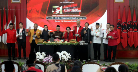 Acara HUT PDIP ke 51. Foto : Ist