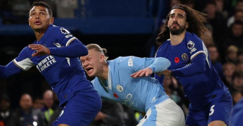 Laga Chelsea vs Man City. Foto : Ist