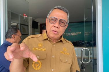 Walikota Tangsel Benyamin Davnie beri tanggapan terhadap kasus perundungan yang terjadi di SMA Bnis School Serpong.(dra)