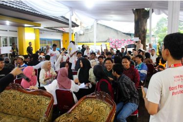 Kejar Mimpi Goes To Orphanage di Yayasan Visi Maha Karya, Cirendeu, Ciputat, Tangerang Selatan. (Ist)