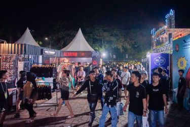 Banten Kreatif Festival (BCF) tahun 2024 di Alun-alun Kota Serang, yang digelar selama 8 hari mulai tanggal 31 Maret sampai 7 April 2024. (Ist)