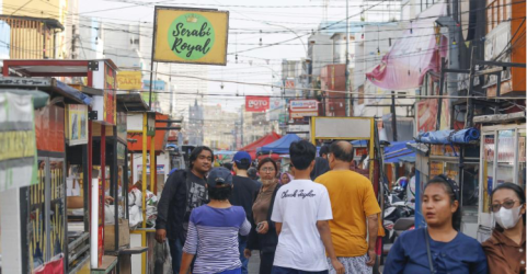 Suasana Pasar Lama Kota Tangerang. Foto : Ist