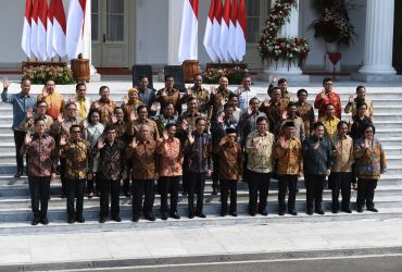 Presiden, Wapres dan Menteri Kabinet Jokowi. Foto : Ist