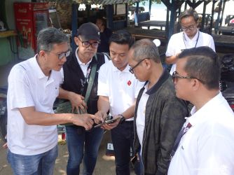 Telkomsel memberikan solusi konektivitas jaringan dengan kecepatan tinggi di sepanjang jalur laut pelabuhan Merak-Bakauheni.(Istimewa)