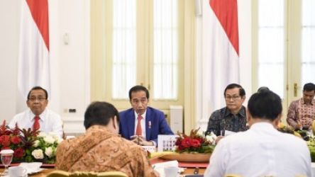 Rapat Kabinet dipimpin Presiden Jokowi. Foto : Ist