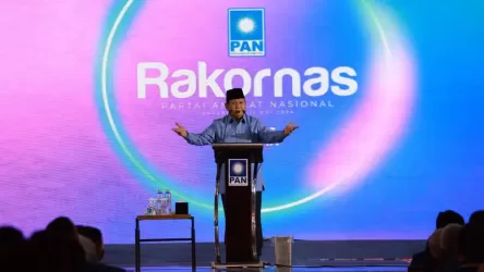 Prabowo Subianto pada acara PAN. Foto ; Ist