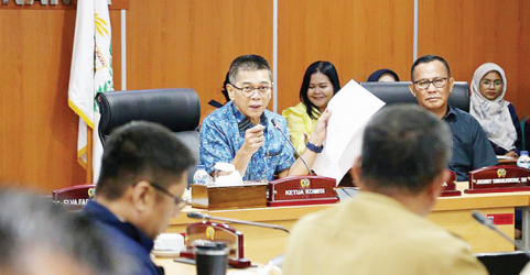 Rapat Komisi E DPRD DKI Jakarta dan Disdik Pemprov DKI Jakarta. Foto : Ist