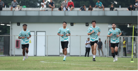 Sesi latihan pasukan STY. Foto : Ist
