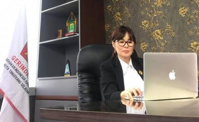 Ketua DPC Gerindra Tangsel Li Claudia Chandra