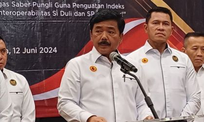 Menko Polhukam/Ketua Satgas Pemberantasan Judol Hadi Tjahjanto. Foto : Ist