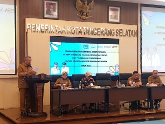 Peningkatan kapasitas dan kompetensi bagi para kader Posyandu berlangsung di Puspemkot Tangsel, Selasa (4/6/2024). (Dok. Dinkes Tangsel)