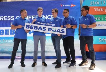 Peluncuran paket baru Bebas Puas di Jakarta, Rabu (5/6). (Ist)