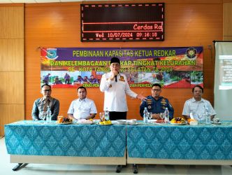 Pembentukan redkar ini, berlangsung di Kelurahan Muncul, Kecamatan Setu, Kota Tangsel,Rabu (10/7). (tangselpos.id/rmn)
