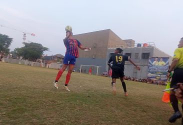 Laga Razhila lawan Diklat Pakujaya berlangsung monoton.(red/tangselpos.id).