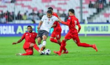 Laga Bahrain vs China. Foto : Ist