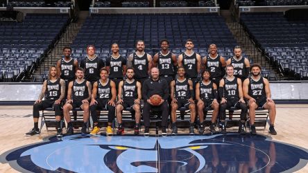 Tim basket Memphis Grizzlies. Foto : Ist