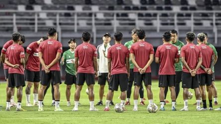 Sesi latihan pasukan STY. Foto : Ist