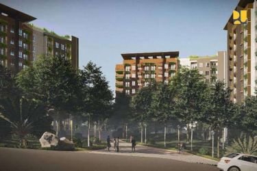 Ilustrasi Komplek Apartemen di IKN. Foto : Ist