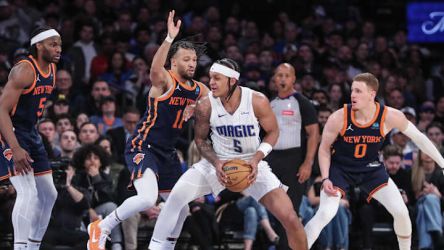 New York Knicks versus Orlando Magic. Foto : Ist