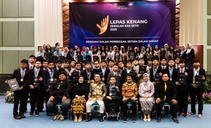 Lepas Kenang Sekolah Kak Seto di Gedung Graha Widya Bhakti, Kawasan PUSPITEK, Serpong, Tangerang Selatan, Kamis (26/6/2025). (tangselpos.id/lim)