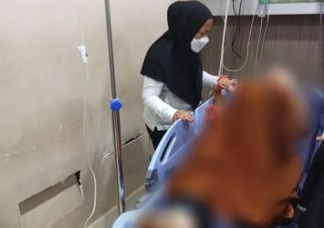 Korban pembacokan di Bogor. Foto : Ist