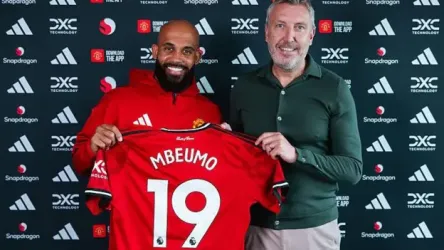 Pemain anyar MU Bryan Mbeumo. Foto : Ist