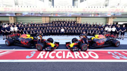 Tim F1 Red Bull. Foto : Ist