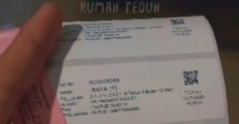Sebelum menghembuskan napas terakhir, balita berinisial R yang tak memiliki BPJS Kesehatan dan identitas lainnya, dirawat dengan status pasien tunai. Foto : IG