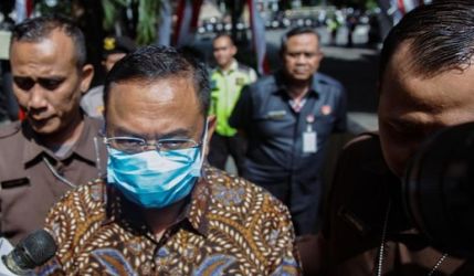 Bupati Pati Sudewo saat berada di KPK. Foto ; Ist