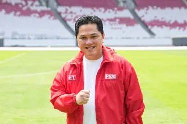Ketum PSSI Erick Thohir. Foto : Ist