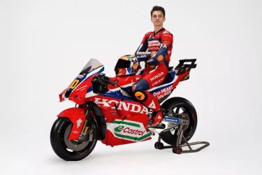 Pembalap Tim Honda Luca Marini. Foto : Ist